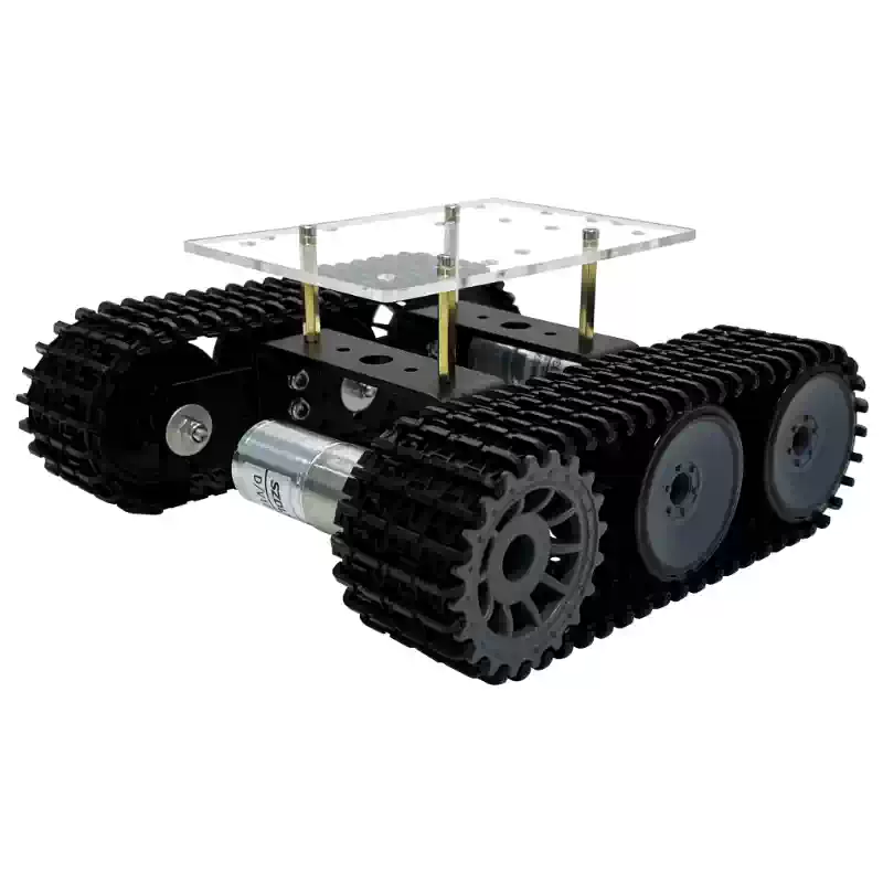 Ақылды электрлік шынжыр табанды шасси DIY робот шассиі